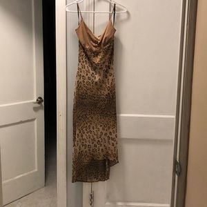 Cheetah print dress beautiful for any occasion